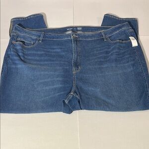 Old Navy 360 Stretch Extra High Rise Rockstar Super Skinny Den Jeans Plus 30 NEW